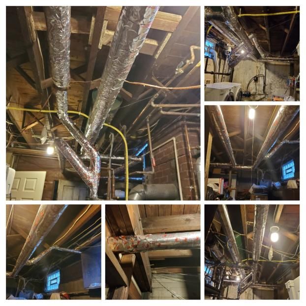 A recent mold cleanup job in the  area